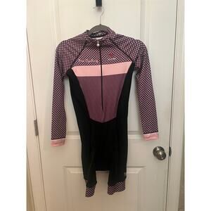 Women's Polka Dot Cycling Suit